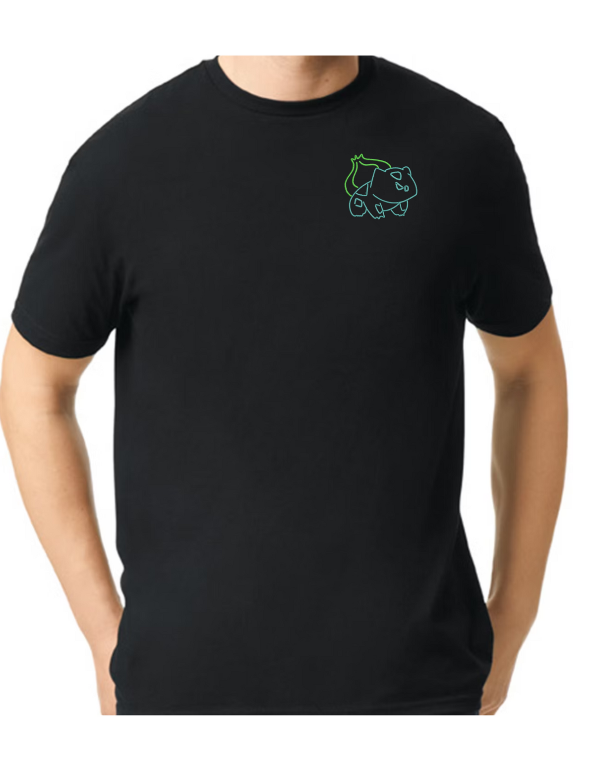 Bulbasaur Outline Pocket Tee