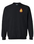 Calcifer Crew Neck Pocket Black