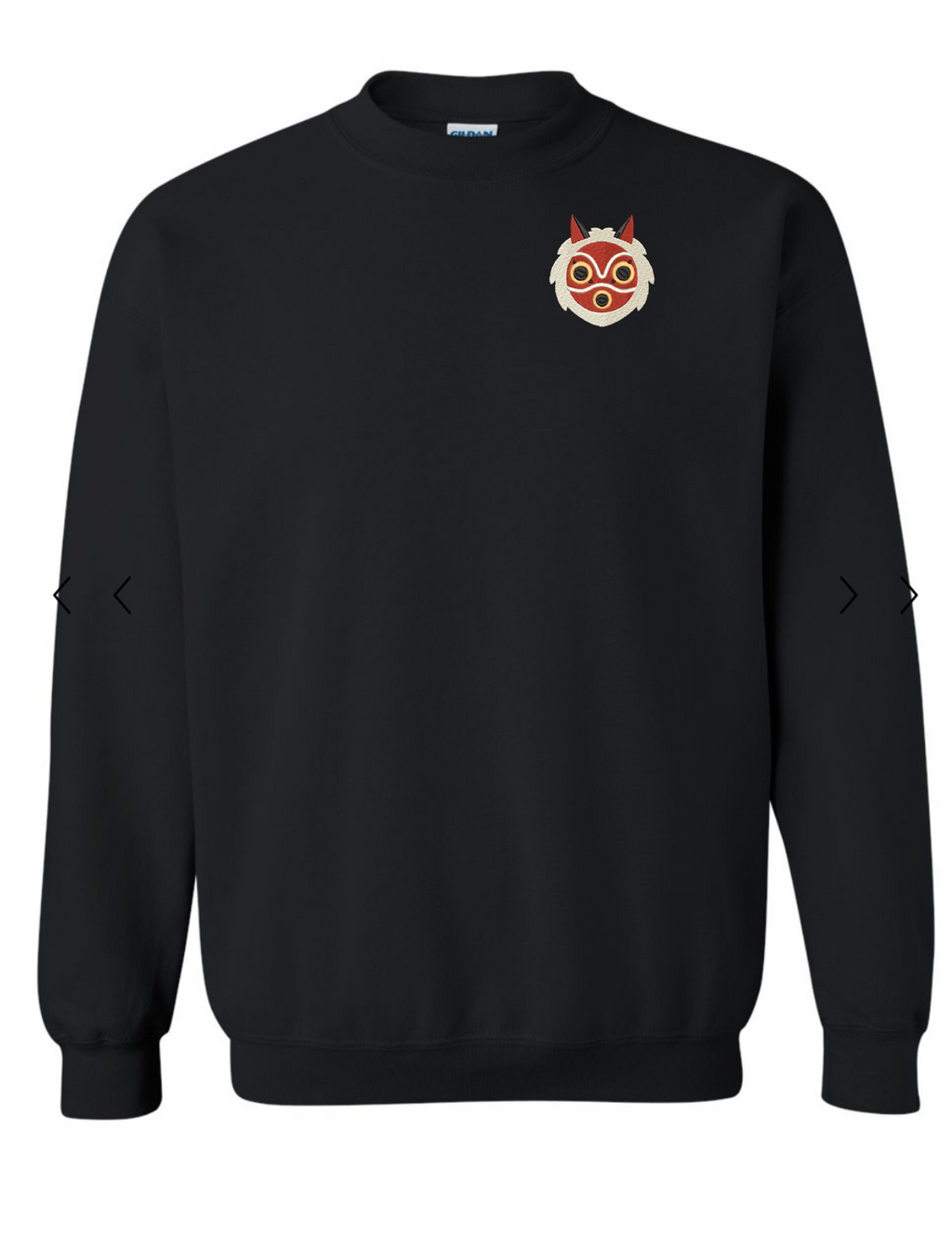 Mononoke Crew Neck Pocket Black