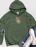 Eeve Center Number Green Hoodie