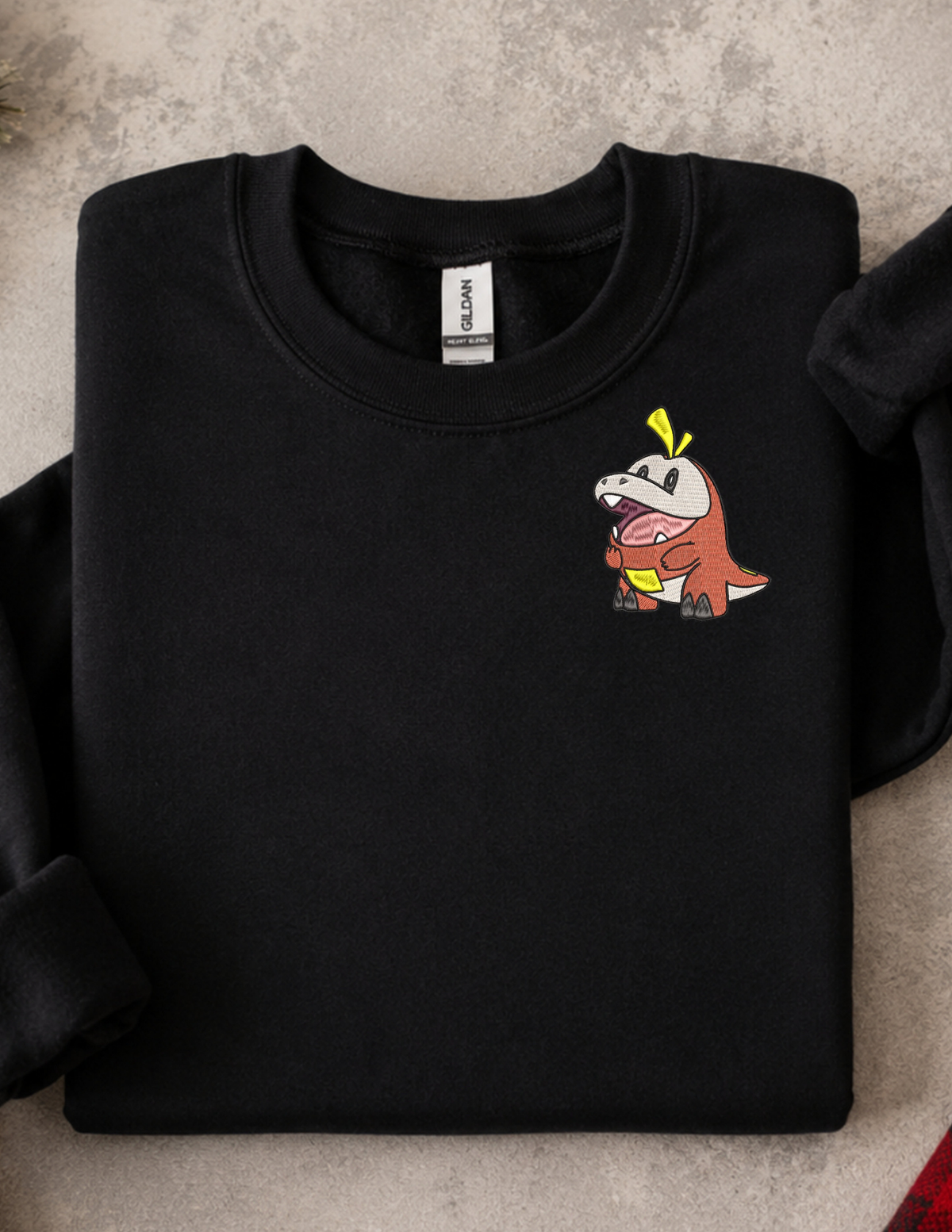 Fuecoco Pocket Crew Neck Sweater