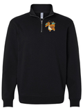 Dragonite Black 3/4 Zip Crew