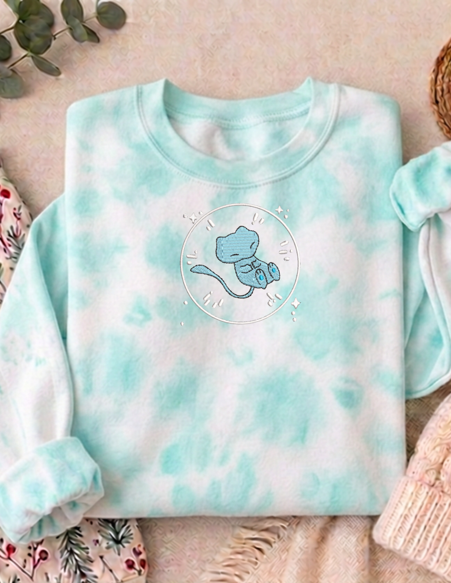 Bubble Mew Crew Neck Sweater