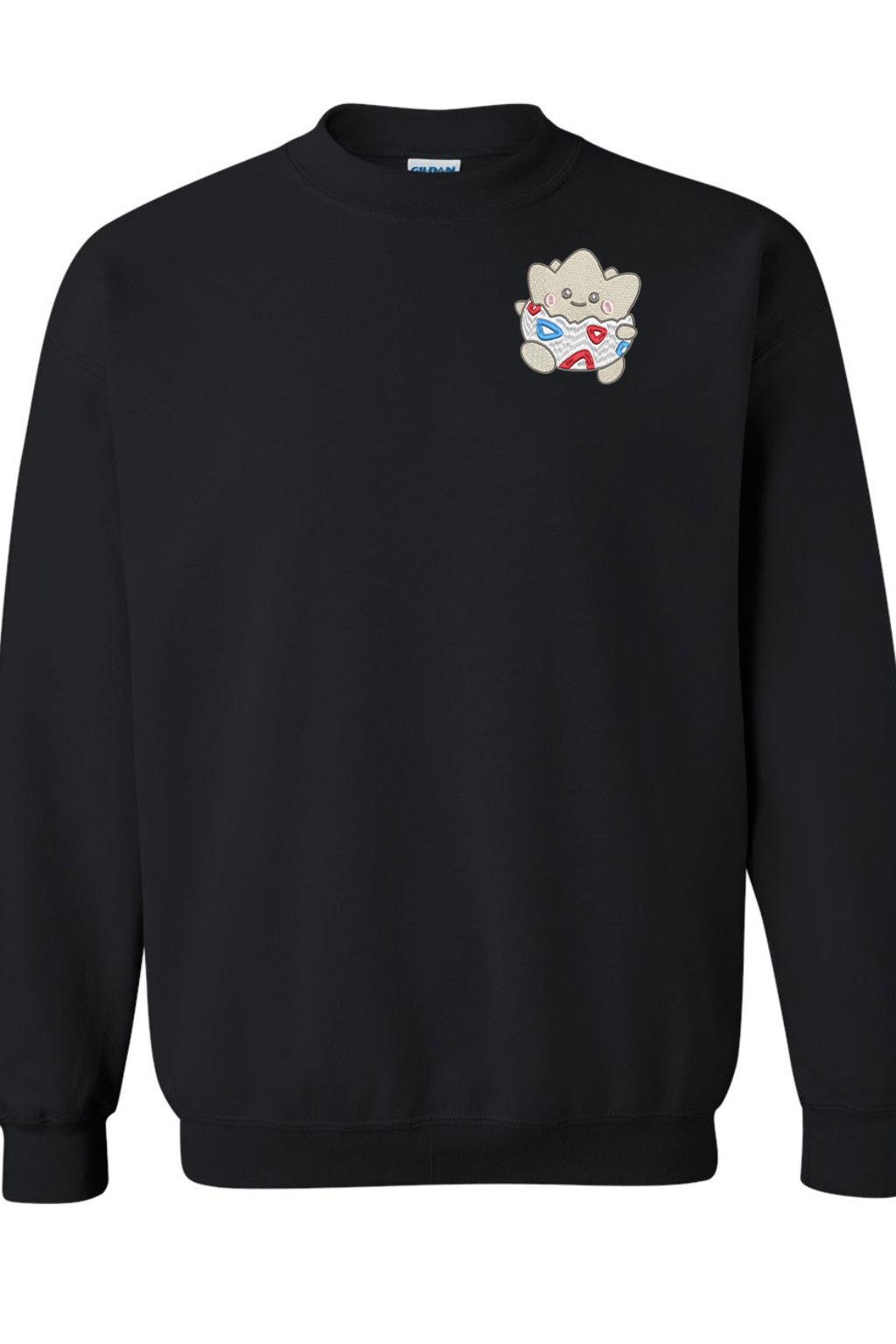 Togepi Black Crew Neck Sweater