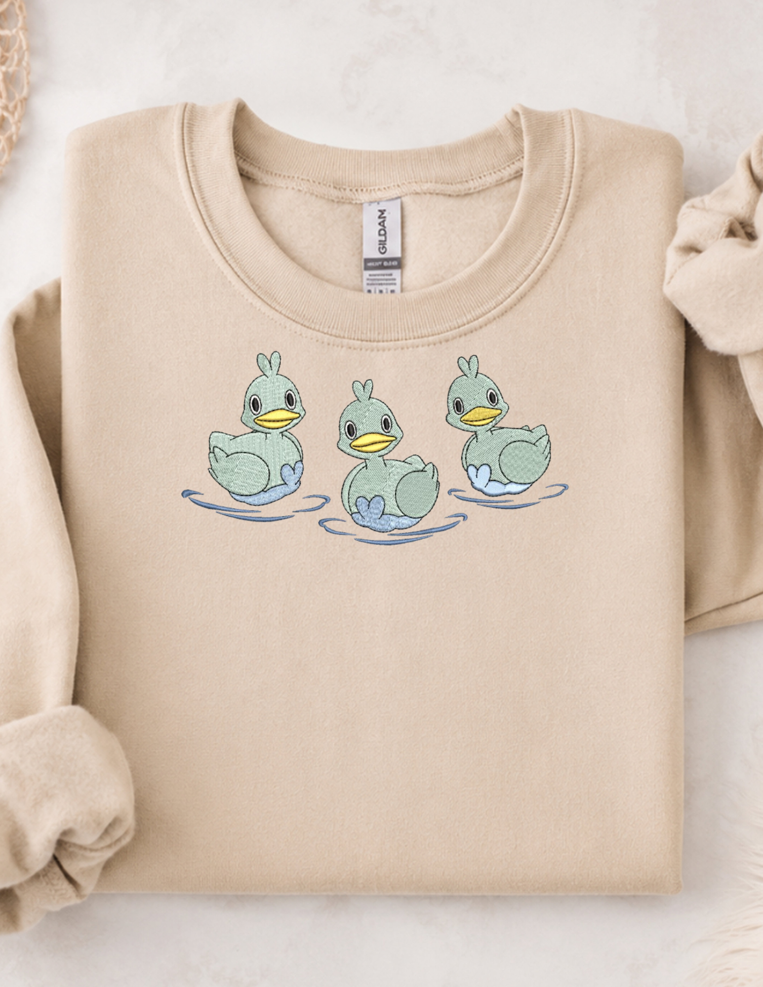 Ducklett's Sand Crew Neck Sweater