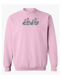 Derpy Tiger Crew Neck Pink