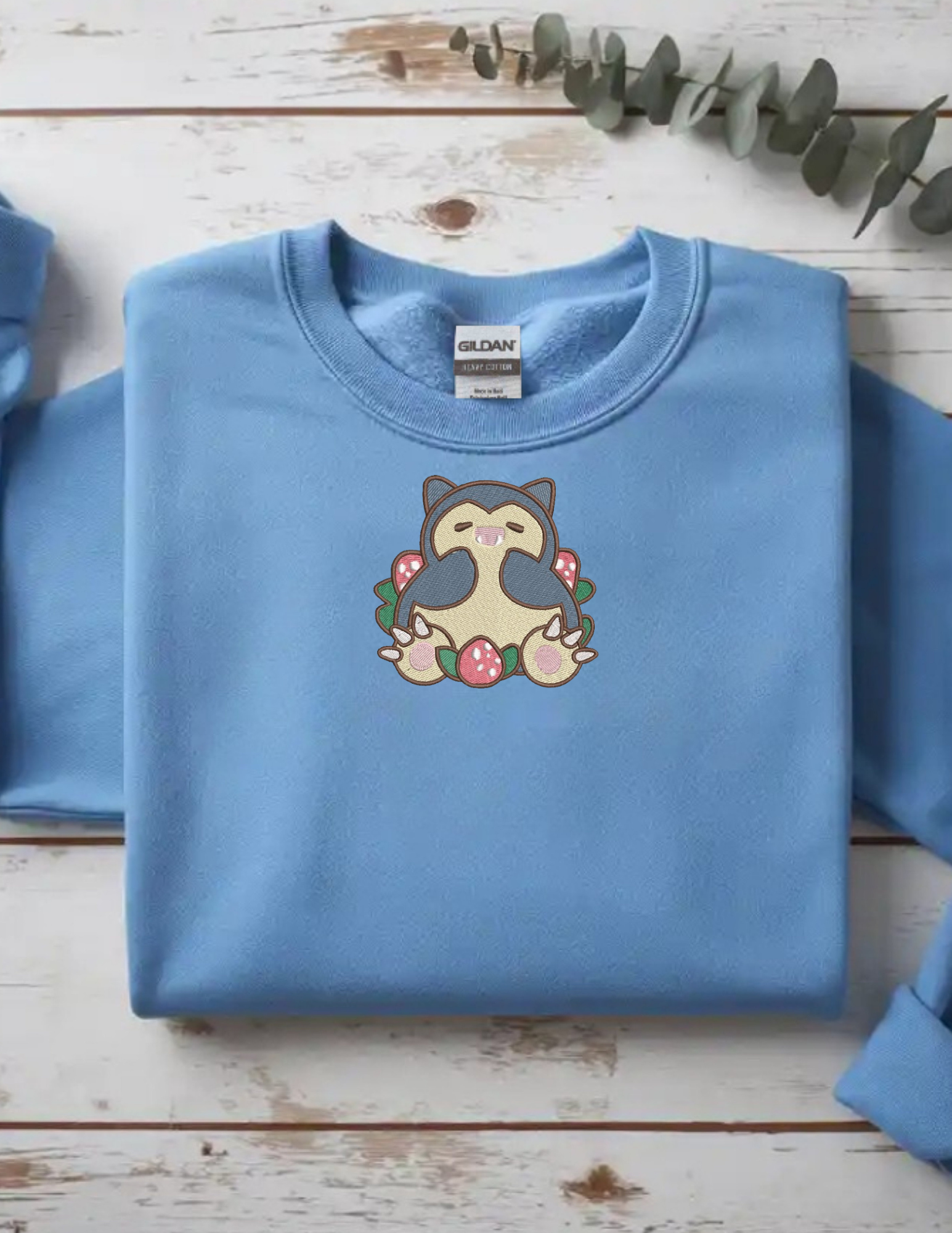 Snorlax and Berries Crew Neck Sweater