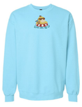 Psyduck Sunday Funday Sky Crew Neck Sweater