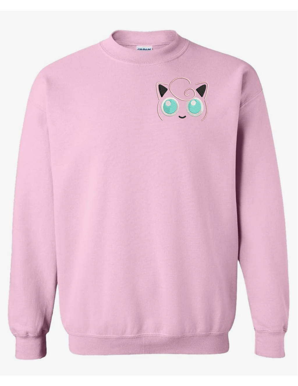 Jigglypuff Pocket Pink Crew Neck Sweater