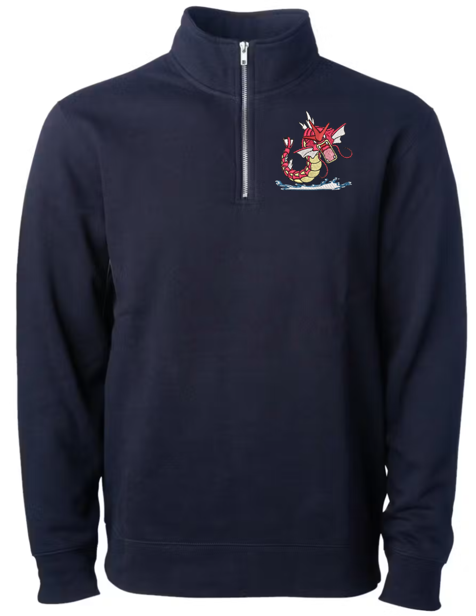 3/4 Zip Gyarados Navy Crew