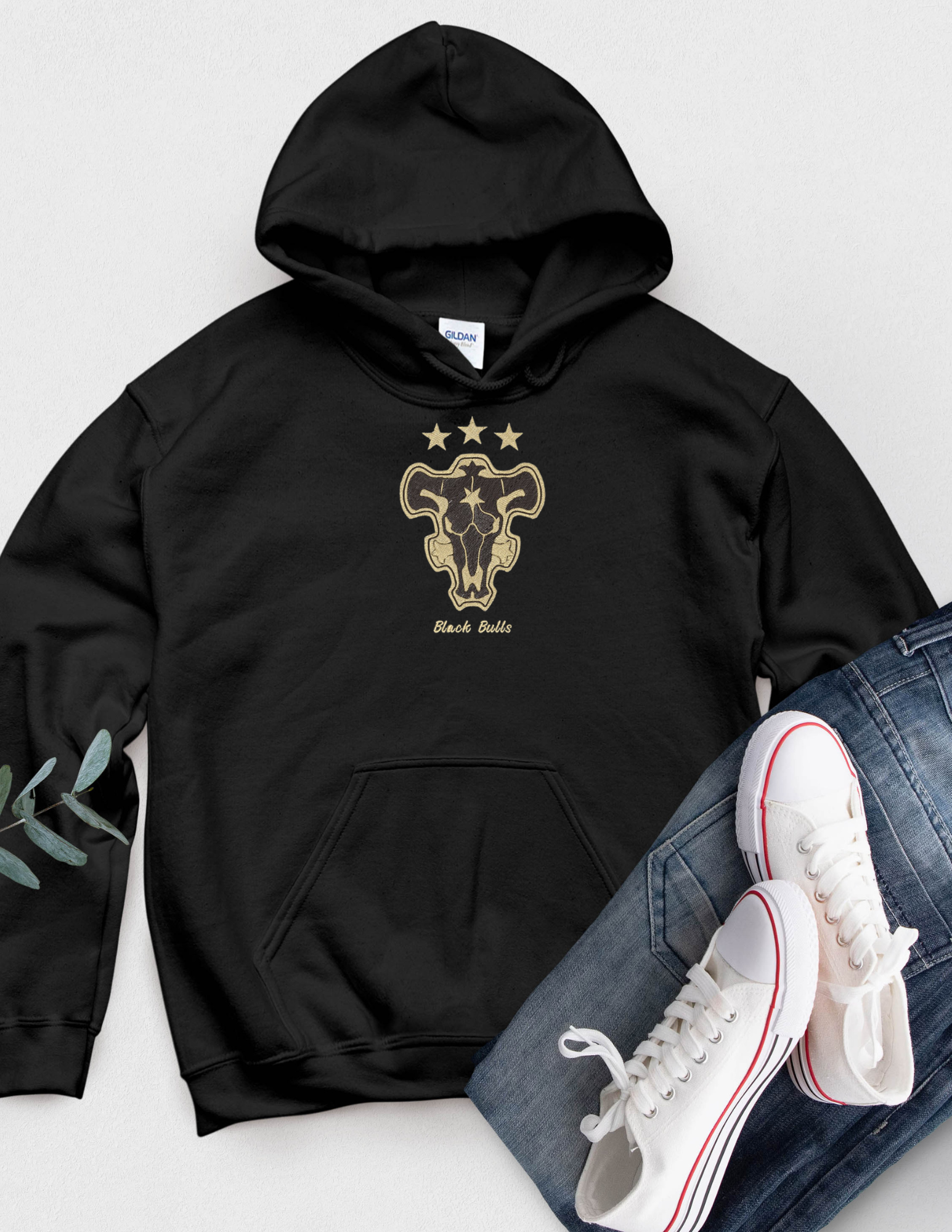 Black Bulls Hoodie