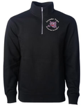 3/4 Zip Haunter Black Crew