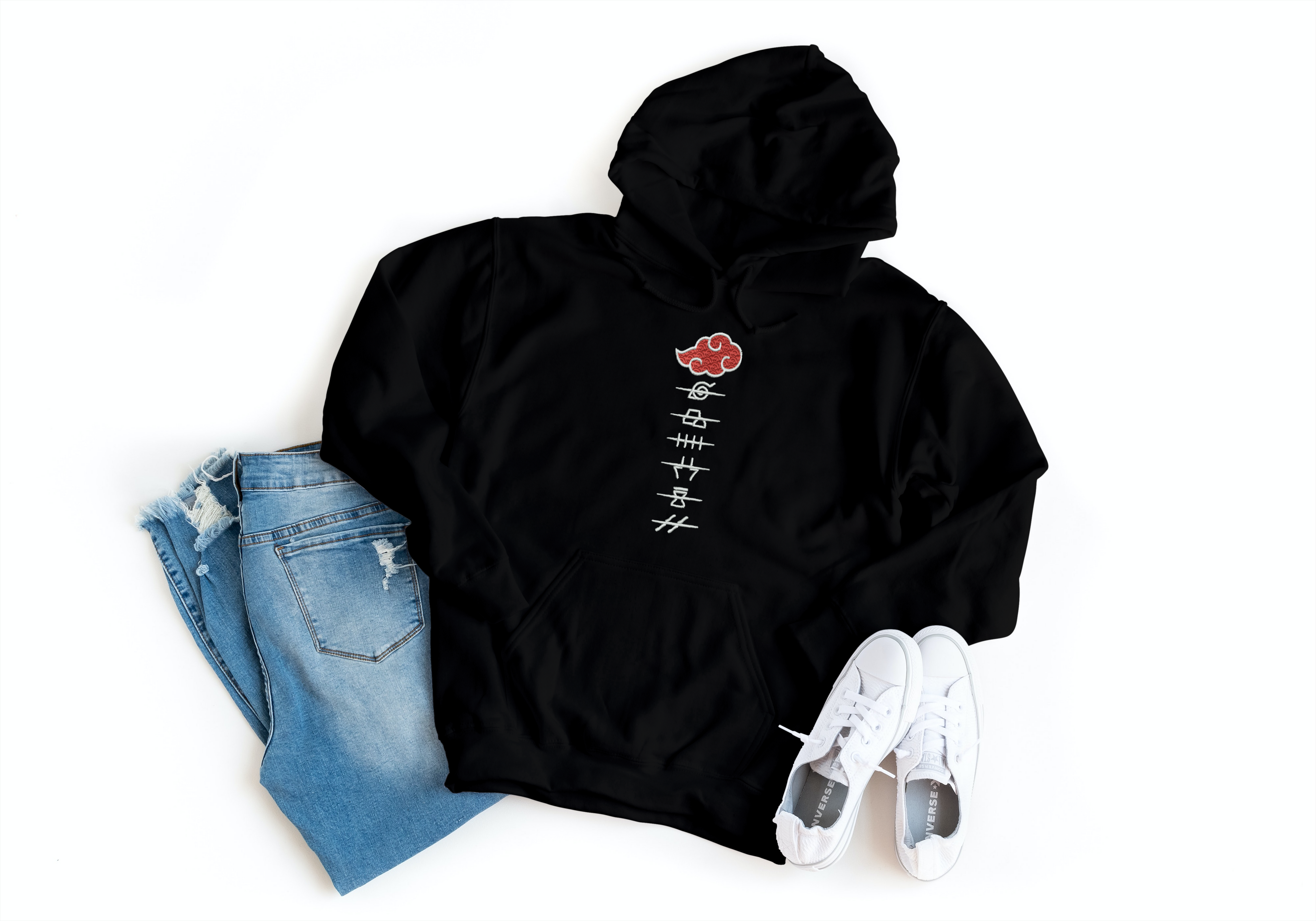 Embroidered Villages Hoodie